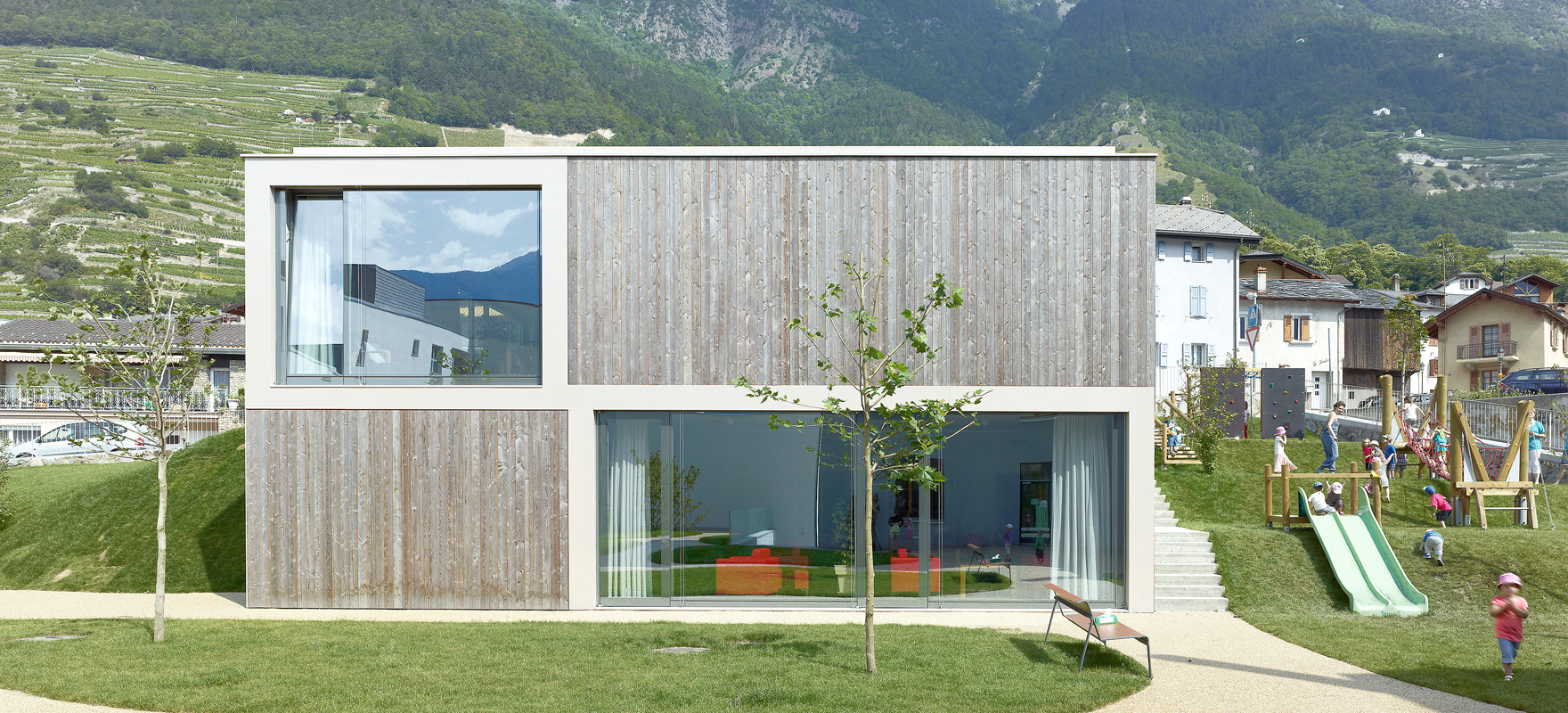Projet Ems Fully- Bureau d'architecture Game
