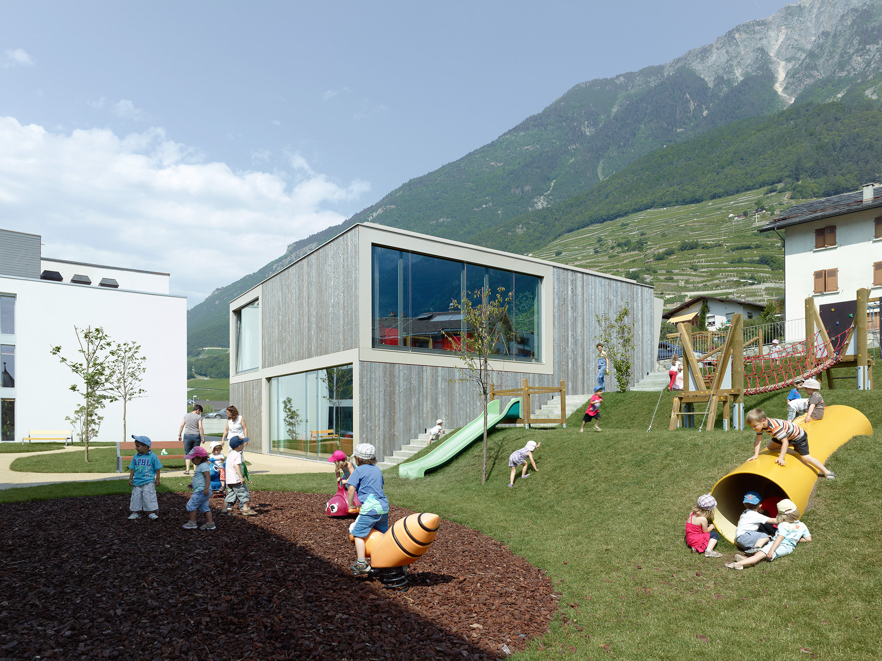 Projet Ems Fully- Bureau d'architecture Game