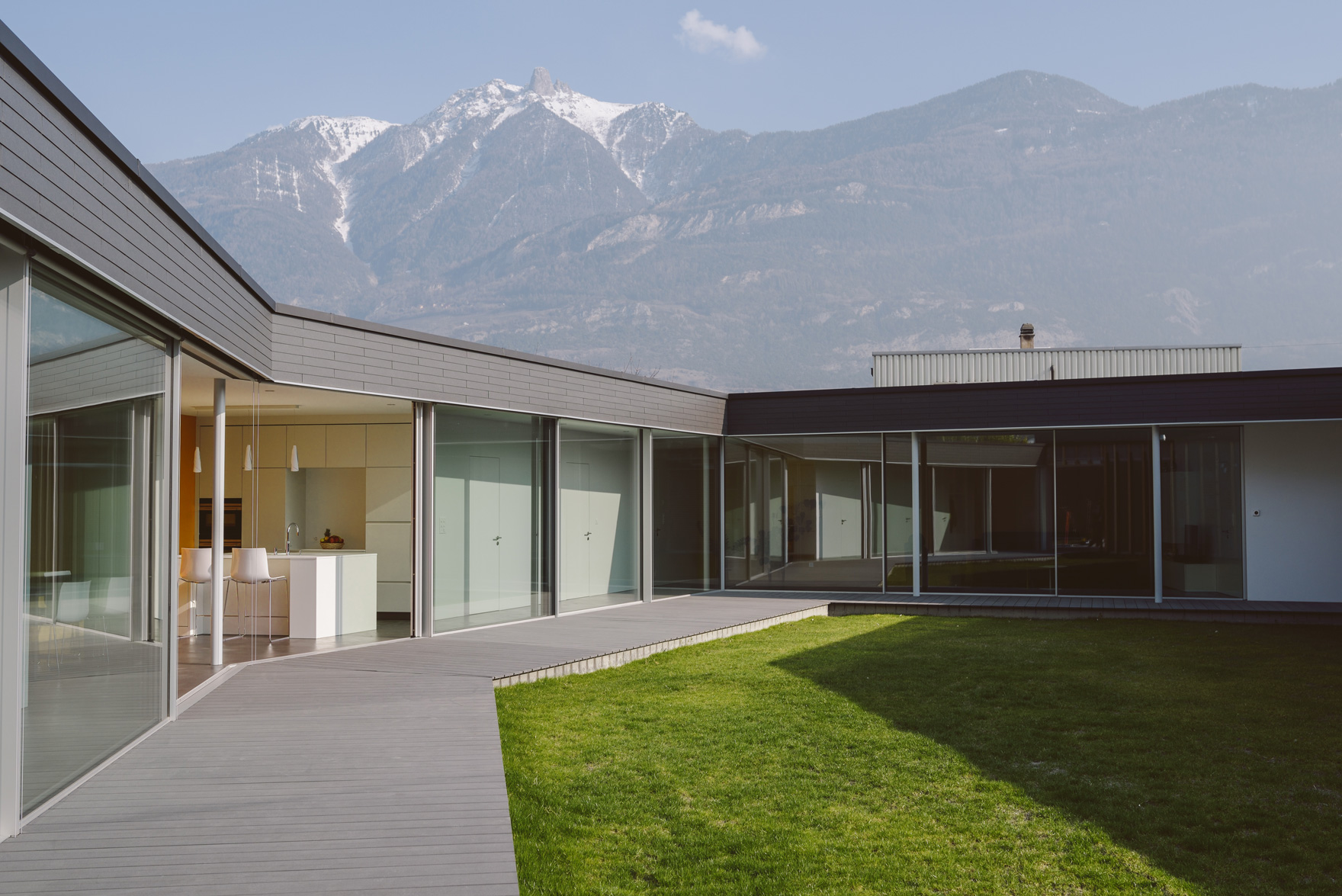 architecture patio Valais