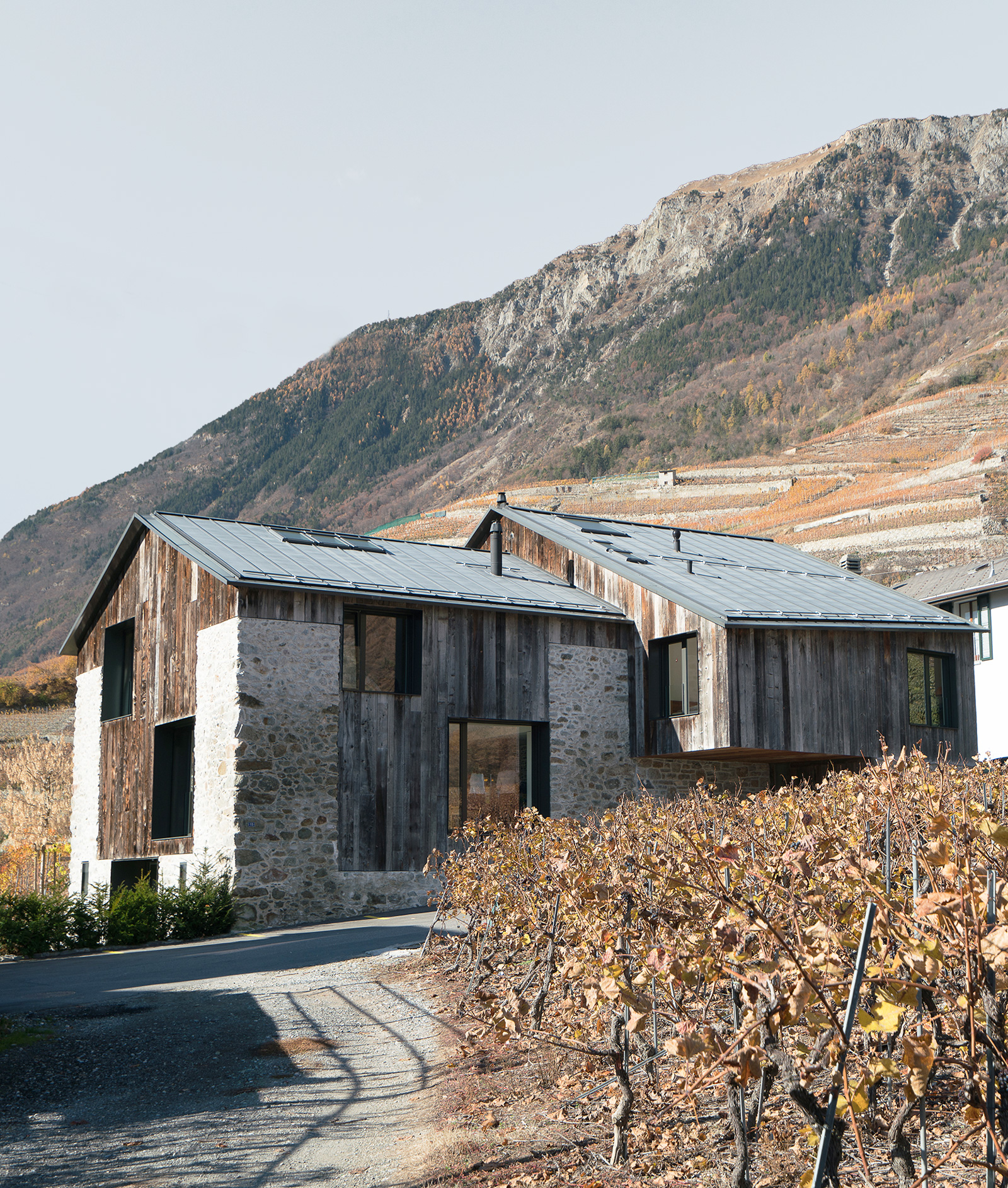 Transformation maison Boson - architectes Game Martigny